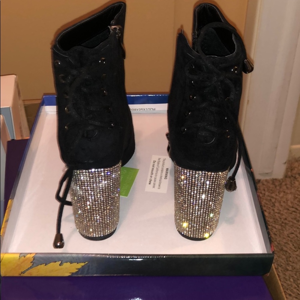 Rinestone booties